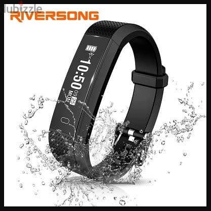RiverSong-ACT HR-Wave 04-Fitness Band- Black (New-Stock) 1