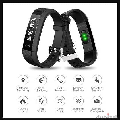 RiverSong-ACT HR-Wave 04-Fitness Band- Black (New-Stock) 2