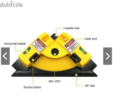 Right Angle 90 Degree Vertical Horizontal Laser Line Projection Square