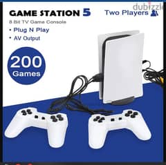 Game Console 5 TV Mini Game Retro Video Handheld Game Box 8 Bit 0