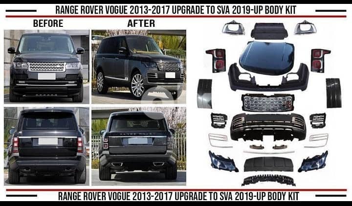 Body kit Range Rover vogue 2014 upgrade 2021 13