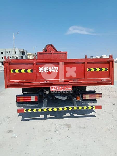 For Rent : Mercedes truck 18 Ton with 4.5 ton hiab capacity 3