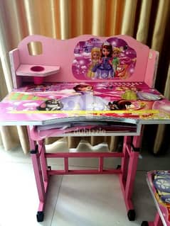 kids study table with chair 0