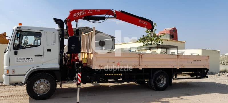 PDO Approved Hiab Truck 12 Ton For Rent Model 2016 3