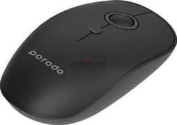 Porodo 2 in 1 Wireless Bluetooth Mouse 2.4GHz V5.0-Black With Warranty 0
