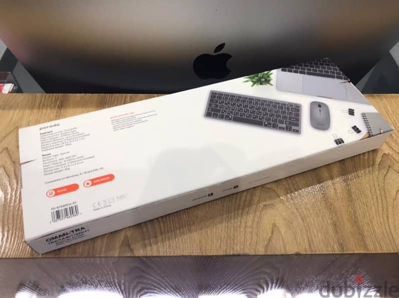 Porodo Bluetooth Keyboard + Mouse For iPad's And Mac's 3