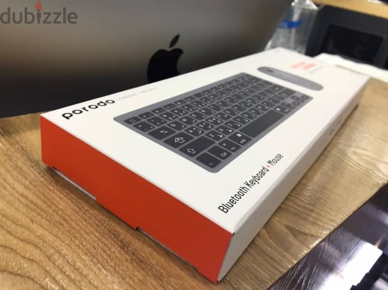 Porodo Bluetooth Keyboard + Mouse For iPad's And Mac's 4