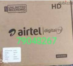 Airtel new Digital HD Receiver with 6months malyalam tamil telgu