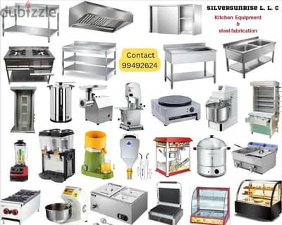 all restaurent coffee shope kitchen equipment available