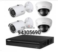 all type of CCTV cameras intercome install