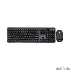 Hz 2.4 ghz wireless keyboard & mouse zk01 (Box Packed) 0