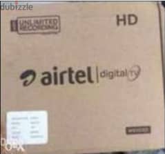 Digital new Full HD Air tel receiver with 6months malyalam tamil telgu