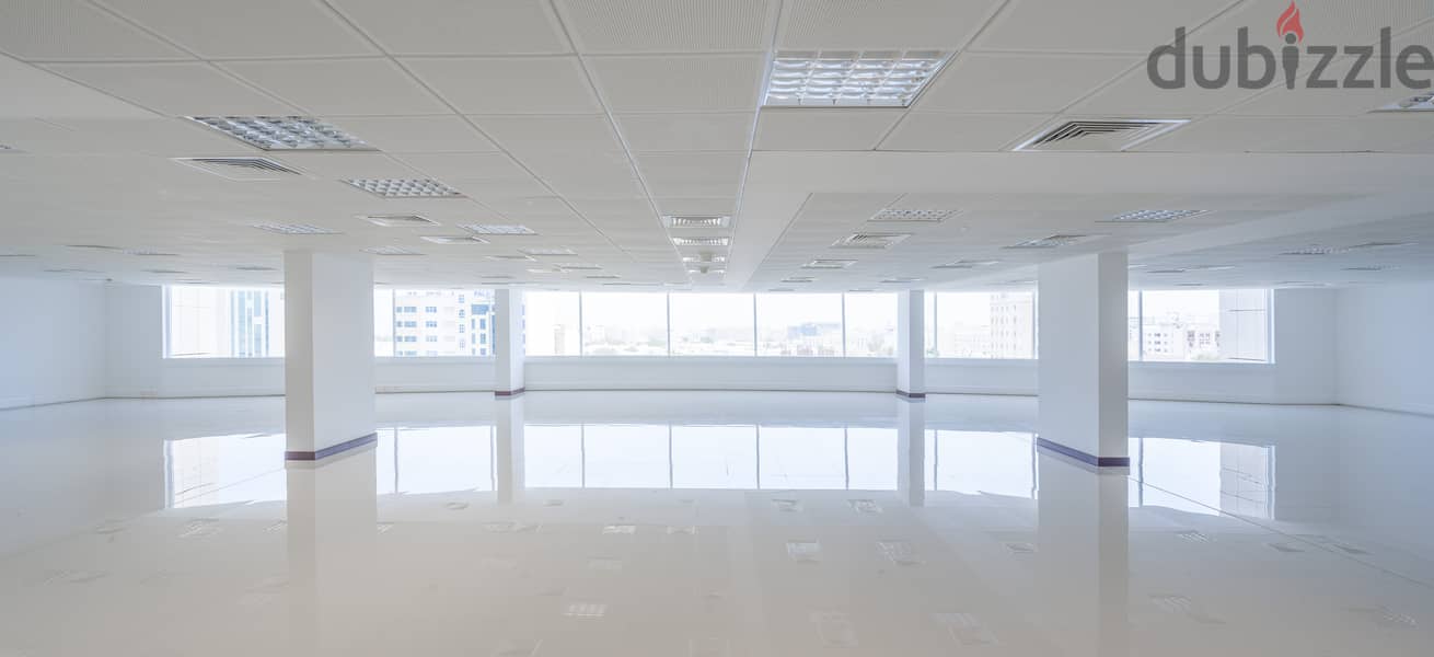 Ready to Move in, Premium Office space in Prime Location - Al Ghubrah 2