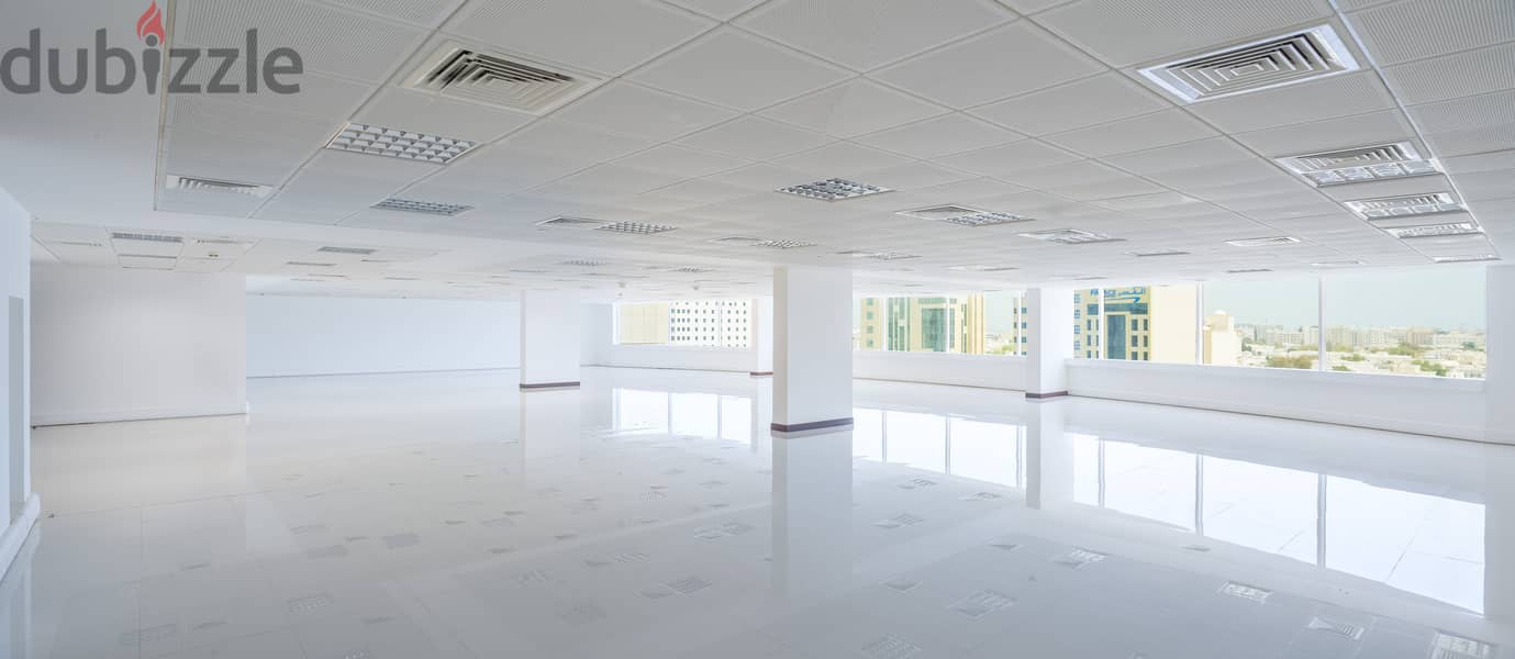 Ready to Move in, Premium Office space in Prime Location - Al Ghubrah 0