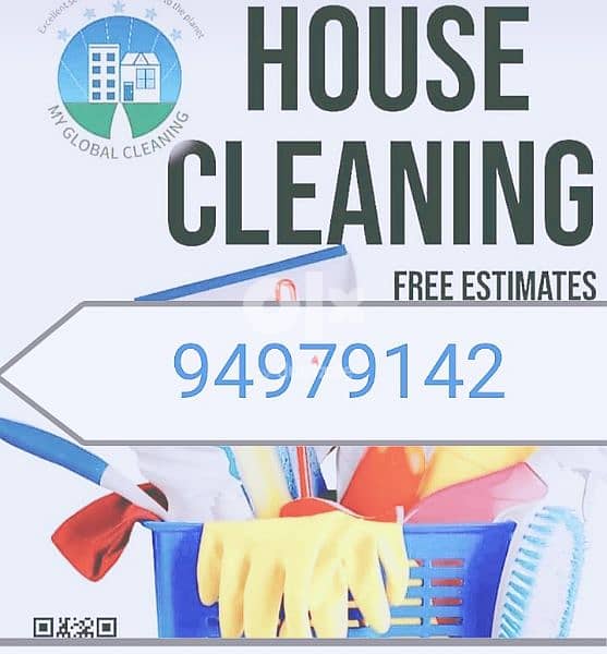 Professional villaa & apartment deep cleaning service 0