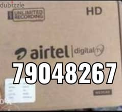 Airtel new Full hd set top box with 6months malyalam tamil 0