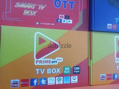 Android box new with 1year subscription