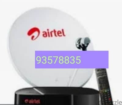 Airtel ArabSet Nileset DishTv install and setting