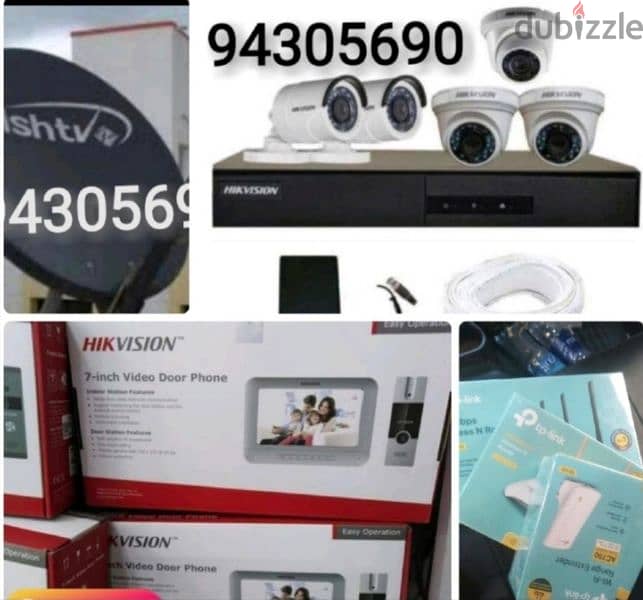 all CCTV camera security system wifi router install 0