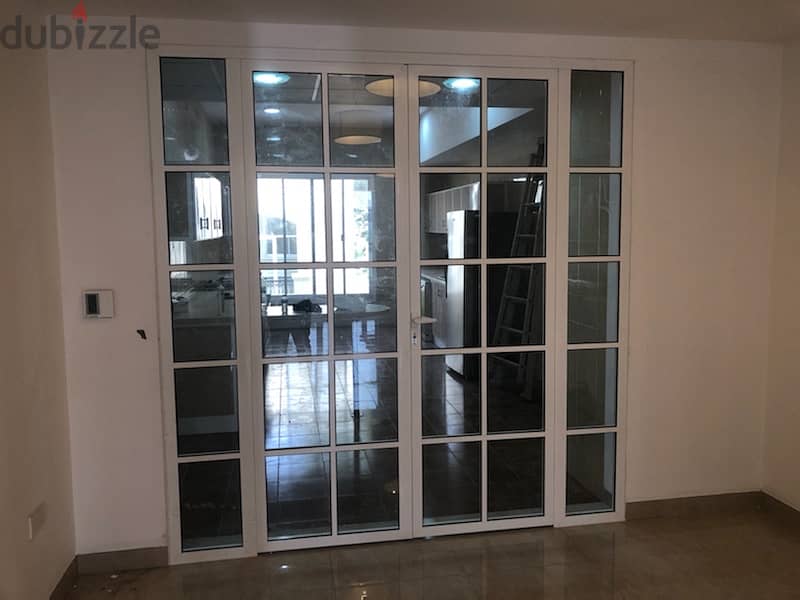 Aluminium doble door, single door and windows 0