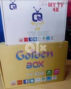 Android box new with 1year subscription all countries channels