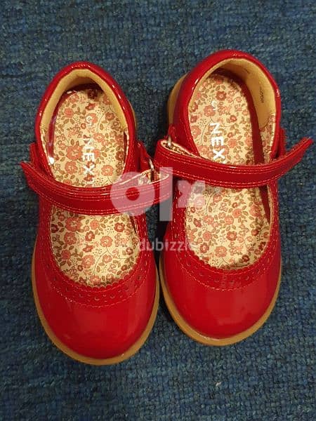 red baby toddler kids girl shoes 1