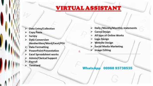 Freelancer, Virtual Office Assistant