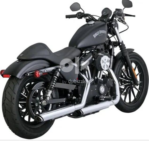 Vance and Hines exhaust for Harley Davidson Sportster 2