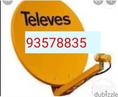 Airtel ArabSet Nileset DishTv install and Fitting