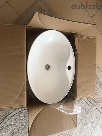 مغسلة منضدة جديدة للبيع  counter top basin for sale