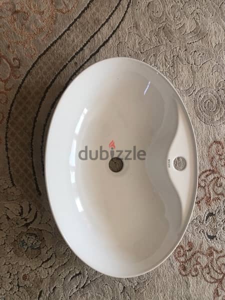 مغسلة منضدة جديدة للبيع  counter top basin for sale 2