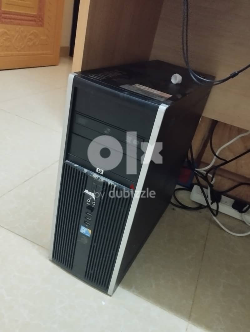 Hp computer with dell monitor ,500 GB for urgent sale in mabela 2