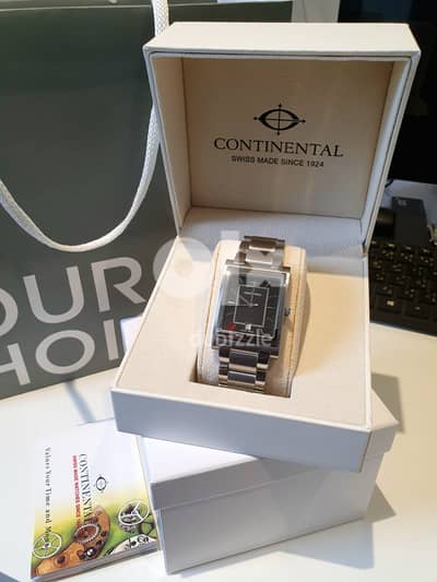 Never usd Original Continental Swiss watches since 1924 for men