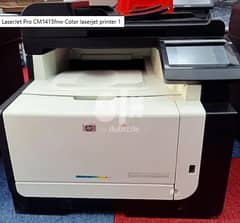 HP LaserJet Pro CM1415fnw Color laserjet printer 0