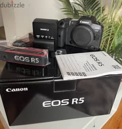 Canon EOS R5 45.0MP Mirrorless Camera  Black