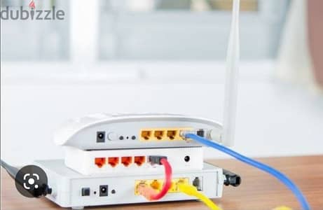 internet Services Home office Networking Router fixing Cable pulling