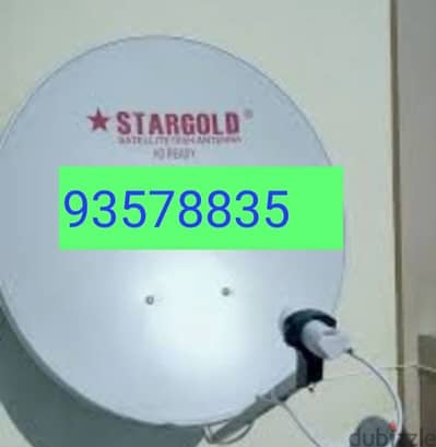 dish technician AirTel Nilesat Arabset Fixing