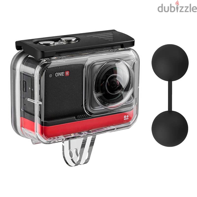 Insta360 one r camera telesin waterproof case (Box-Pack) 1