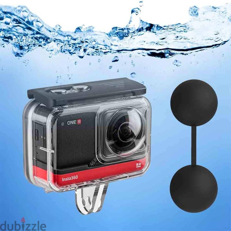 Insta360 one r camera telesin waterproof case (Box-Pack) 2