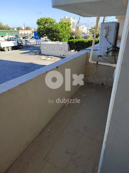 one room with bathroom and balcony barka bank dhofar building 3