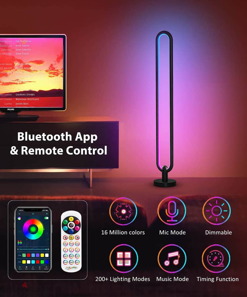 Home Lighting RGB Floor Lamp RGB (Box Packed) 2