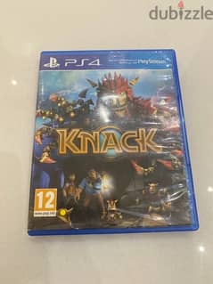 Knack ( adventure game for only 7.5OMR ) very good condition 0