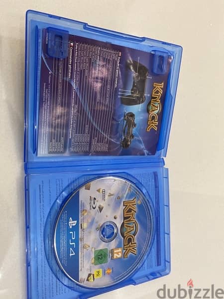 Knack ( adventure game for only 7.5OMR ) very good condition 1