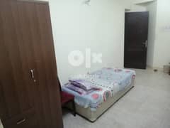 Furnished room at al khuwair opposite hiton garden inn 0