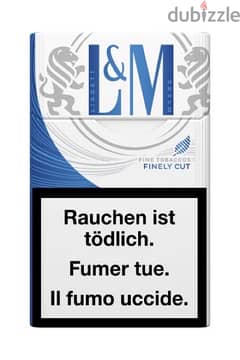 L & M Blue cigarettes
