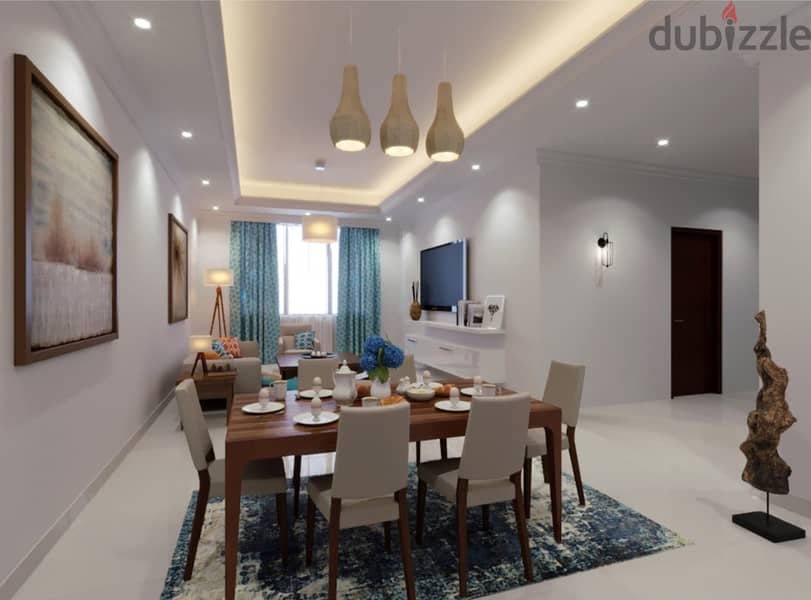 Qurum Heights Owner Direct New Furnished 2BedR 3BathR 142M² Apartments 6