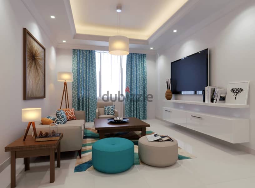 Qurum Heights Owner Direct New Furnished 2BedR 3BathR 137M² Apartments 5