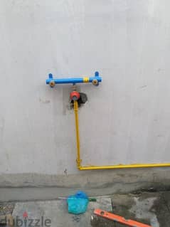 kitchen gass pipe installation and maintenance work 0