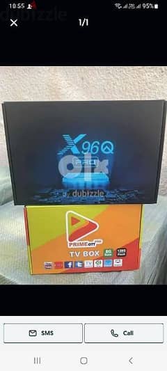 Android box new with subscription 1year