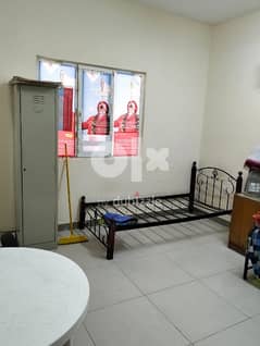 single room sharing kitchen and washroom 0